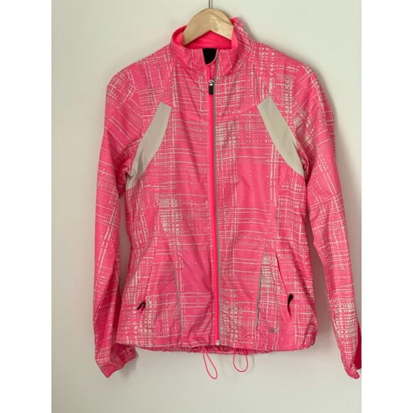 Brooks Pink Windbreaker Track Jacket Shelter Technology Women's Small-Medium K28 - Picture 13 of 15